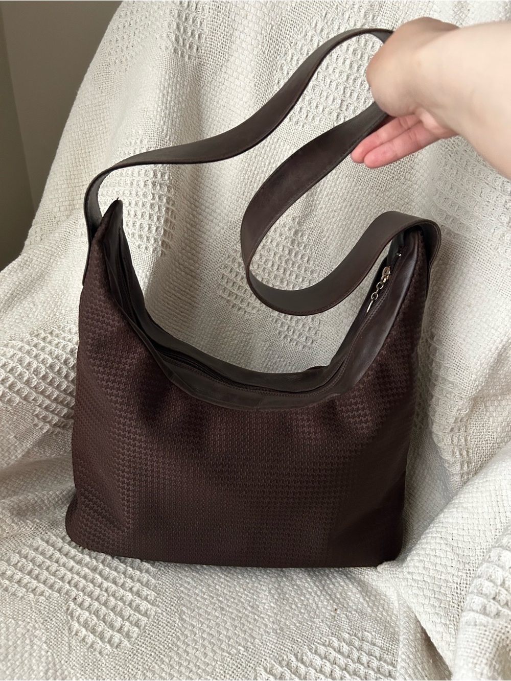 Charles Jourdan brown crossbody bag